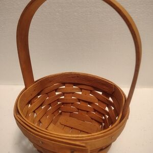Longaberger Handwoven Brown Basket